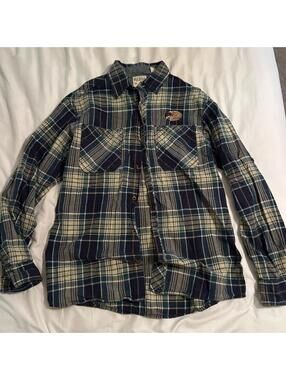 Bass Pro Shops Men's Blue and Multi Shirt